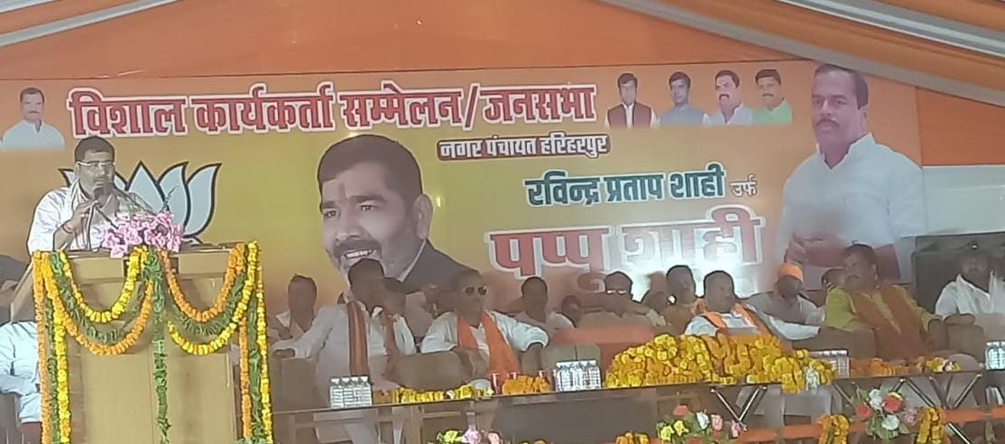 भाजपा में हर वर्ग सुरक्षित:ट्रिपल इंजन की सरकार बनने से होगा चौमुखीं विकास-सहजानंद