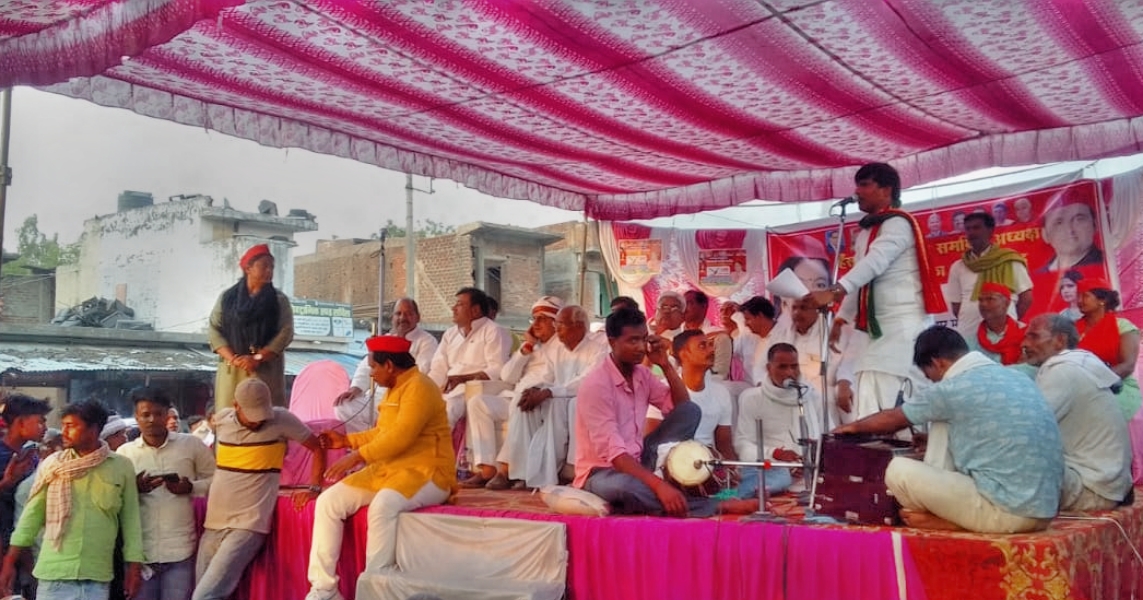 हैसर के चौमुखीं विकास हेतु प्रत्याशी मनीषा को जिताएं:सपा सर्व समाज की हितैषी-धर्मेन्द्र