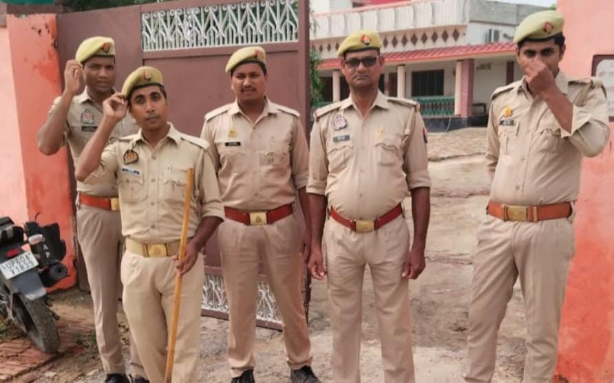 श्रमिक की हत्या:शांति व्यवस्था के लिए भरवल पर्वता में पुलिस बल तैनात