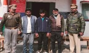 अछल्दा का ढाई माह से लापता छात्र पुलिस ने ग्वालियर से बरामद कर परिजन को सौपा
