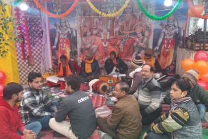 आज विराजेंगे रघुनंदन,सज गए भवन:मंदिरों में अखंड पाठ शुरू,कस्बा अछल्दा भगववामय आज निकलेंगी विशाल शोभायात्रा