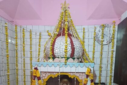हवन पूजन कर मनाया गया राज-राजेश्वरी मंदिर का वार्षिकोत्सव:कलश स्थापना कर साधना शुरू