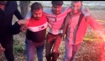 25 हजार का ईनामी पुलिस मुठभेड़ में गिरफ्तार,पैर में लगी गोली,सैफई में चल रहा उपचार