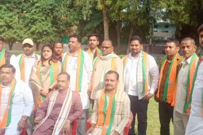 ब्लाक प्रमुख अछल्दा शरद सिंह राना की पार्टी में वापसी:अटसू चेयरमैन समेत कई जनप्रतिनिधियों ने भाजपा का कमल थामा