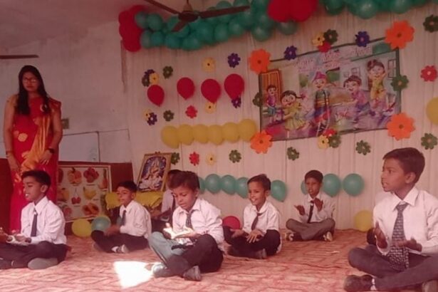 बेटियों को शिक्षित और सुरक्षित रखने का संदेश:वार्षिकोत्सव में बच्चों ने मचाया धमाल