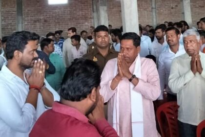 जिस पंचायत की बूथ से जीतेंगे उसमें विकास कार्य करवाने का भरोसा:सांसद डा.राम शंकर