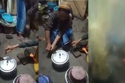बिना गैस निकाले ही शख्स खोलने लगा प्रेशर कुकर, अंजाम देखकर खड़े हो जाएंगे रोंगटे