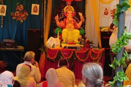चारों ओर सुनाई दे रही ‘गणपति बप्पा मोरया’ की गूंज,जगमगाए पंडाल