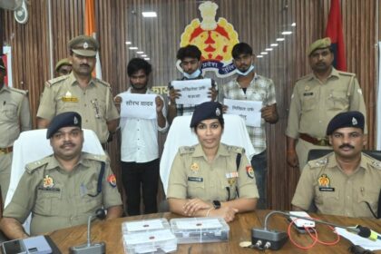 अछल्दा-अटसू मार्ग:तमंचा दिखाकर लूटपाट करने वाले गिरोह के तीन सदस्य गिरफ्तार