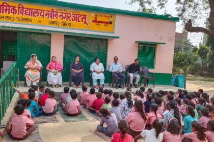 विद्यार्थियों को खानपान की अच्छी आदतों हेतु किया गया जागरूक