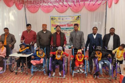दिव्यांग बच्चों को विद्यालय जाने में मिलेंगी मदद:मिली ट्राई साईकिले अन्य उपकरण