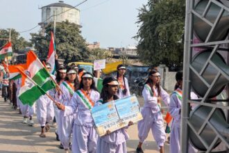 आजादी के पुरोधाओं को नमन:अछल्दा में सांस्कृतिक कार्यक्रमों की मची रही धूम